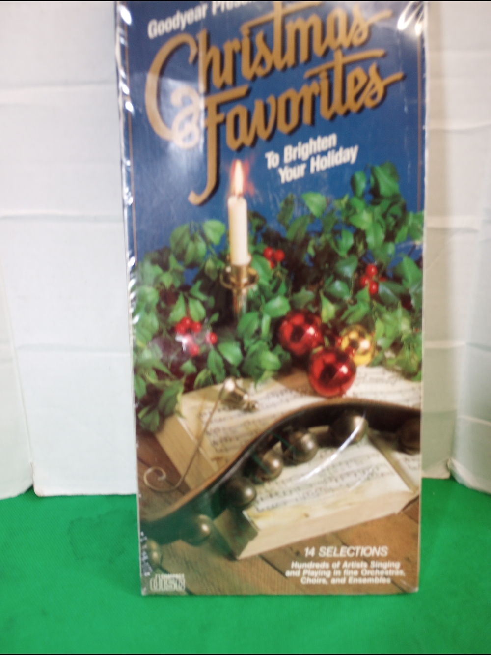 Christmas Favorites Holiday Music CD - Decorative Candle & Ornaments Artwork